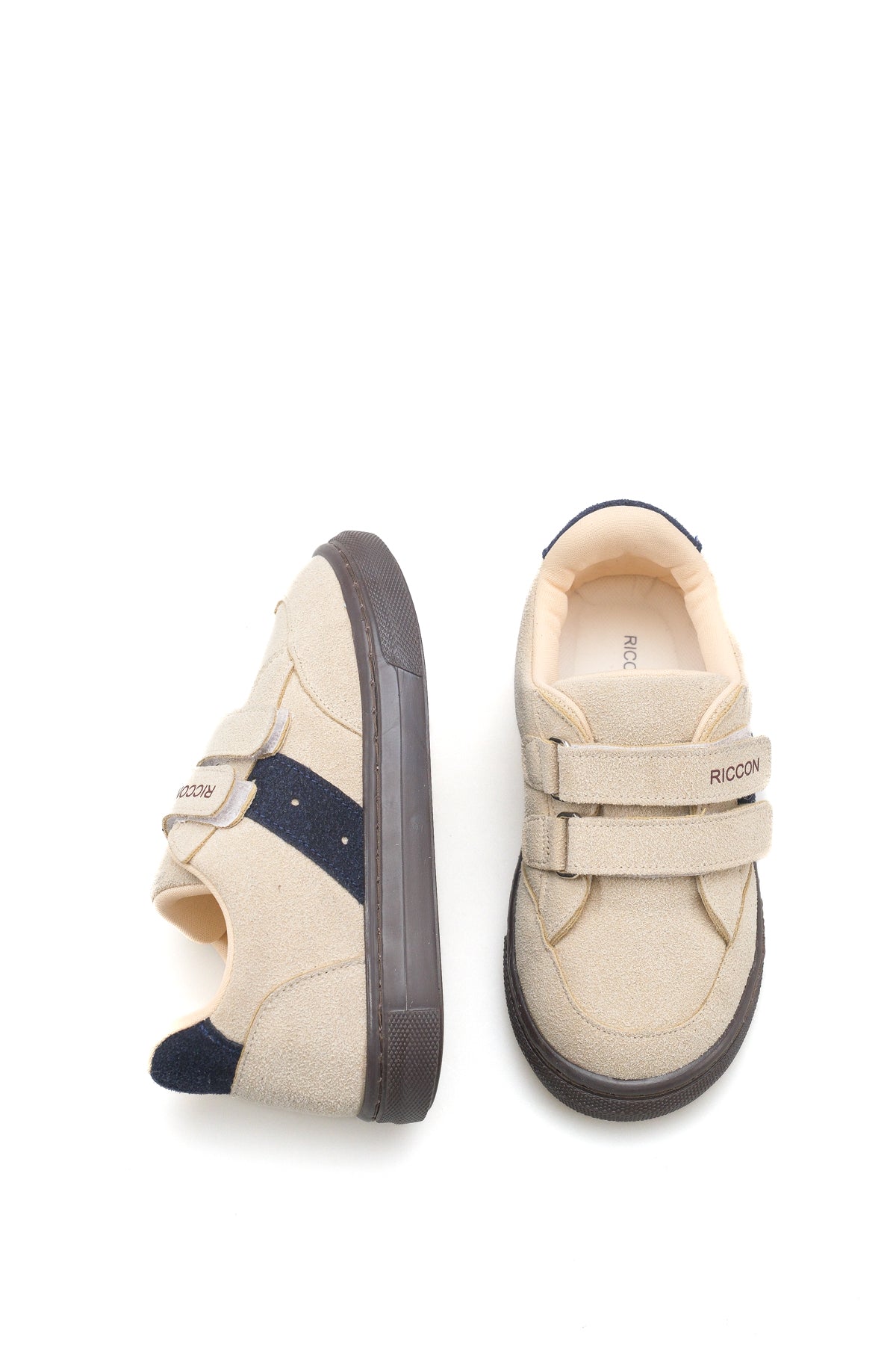 Riccon Rhea Pia Çocuk Sneaker 0012052 Bej Lacivert