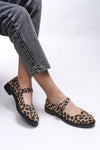 Riccon Saelheira Kadın Babet 0012250 Leopar Tüy - Riccon