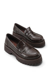 Riccon Selene Pia Kadın Loafer 0012301 Kahverengi Cilt