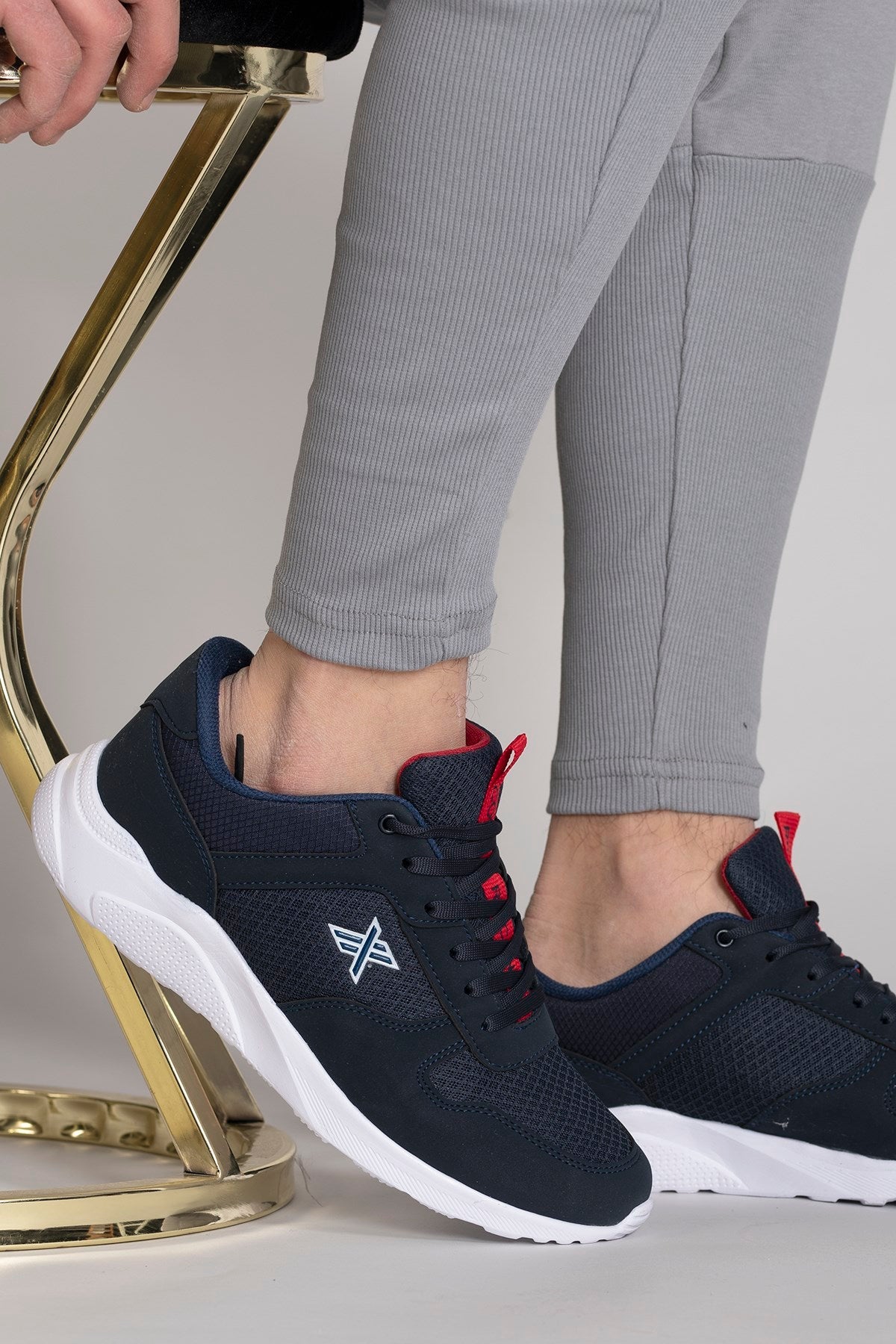 Riccon Süper Hafif Unisex Sneaker 00124039 Lacivert Beyaz - Riccon