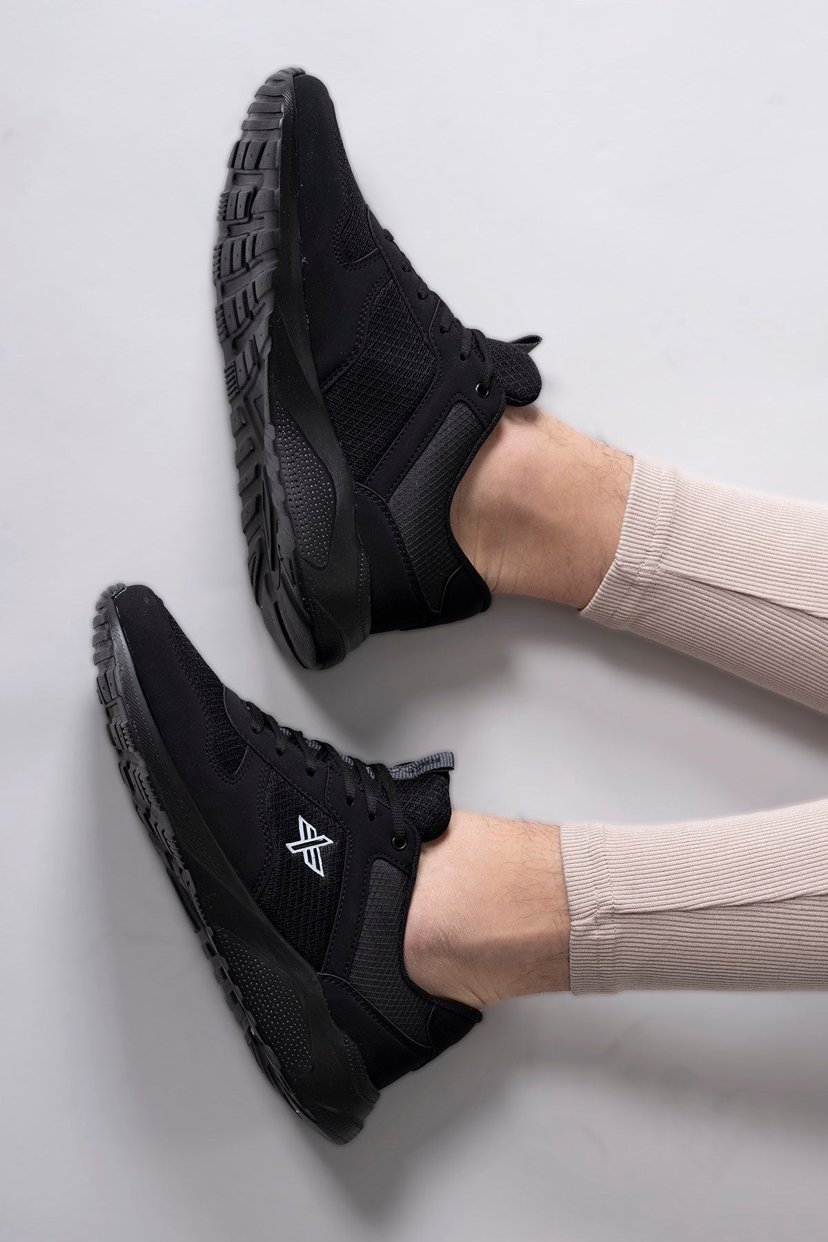 Riccon Süper Hafif Unisex Sneaker 00124039 Siyah Füme - Riccon