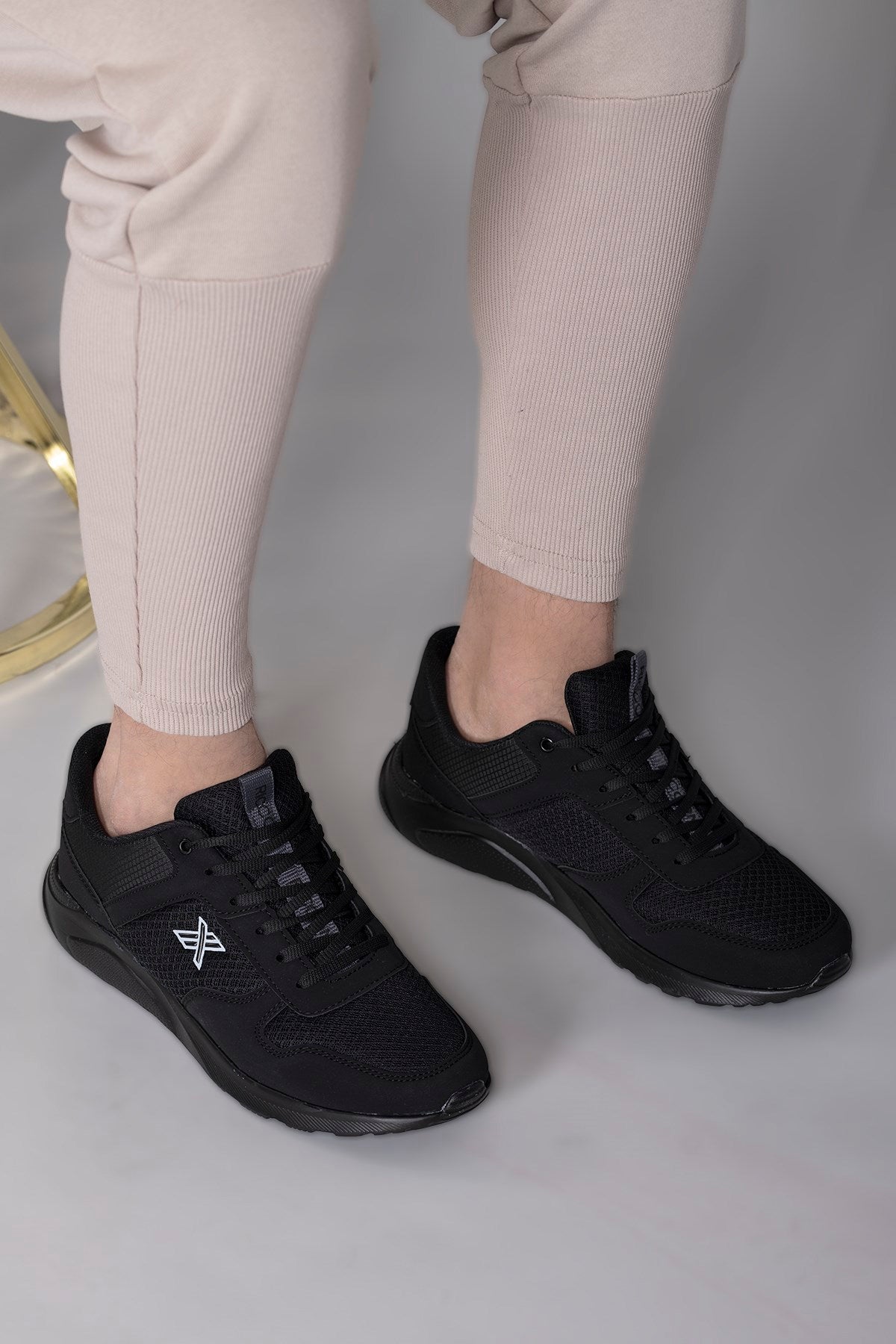 Riccon Süper Hafif Unisex Sneaker 00124039 Siyah Füme - Riccon