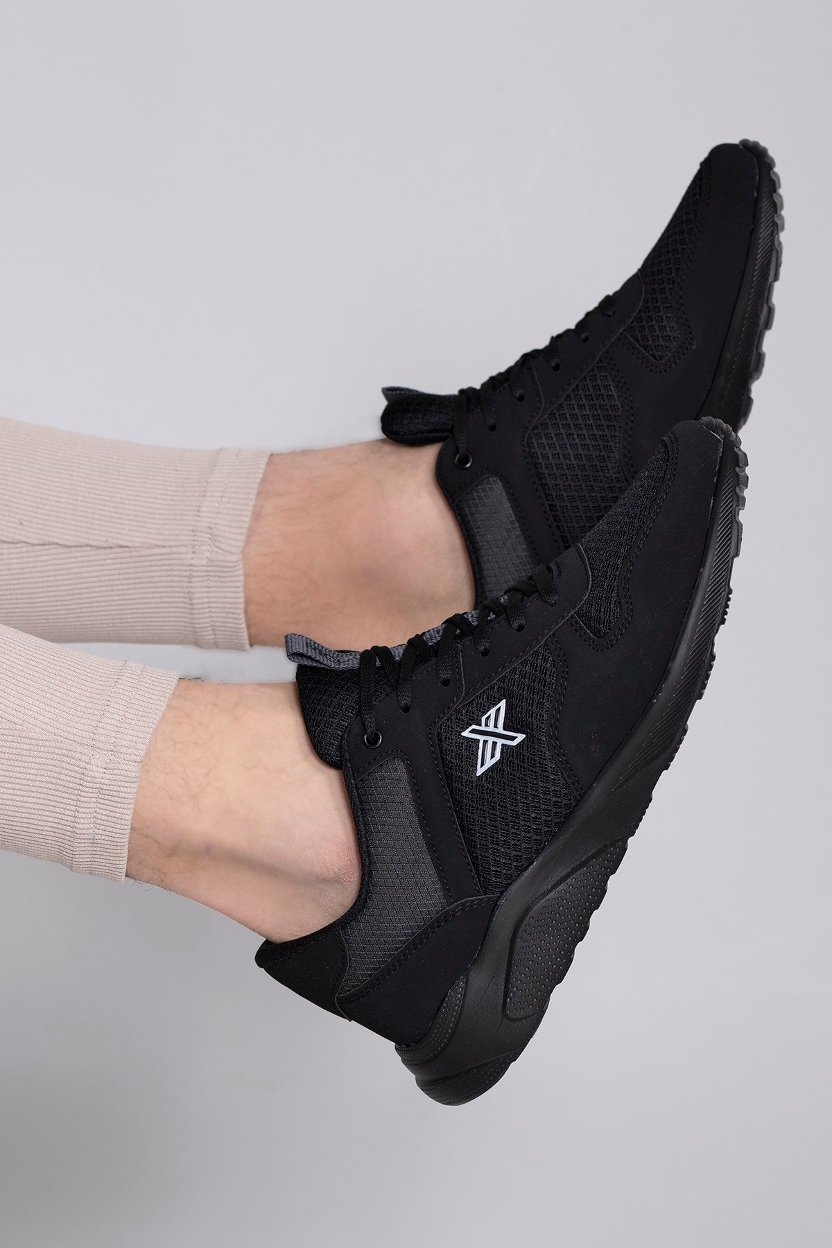 Riccon Süper Hafif Unisex Sneaker 00124039 Siyah Füme - Riccon