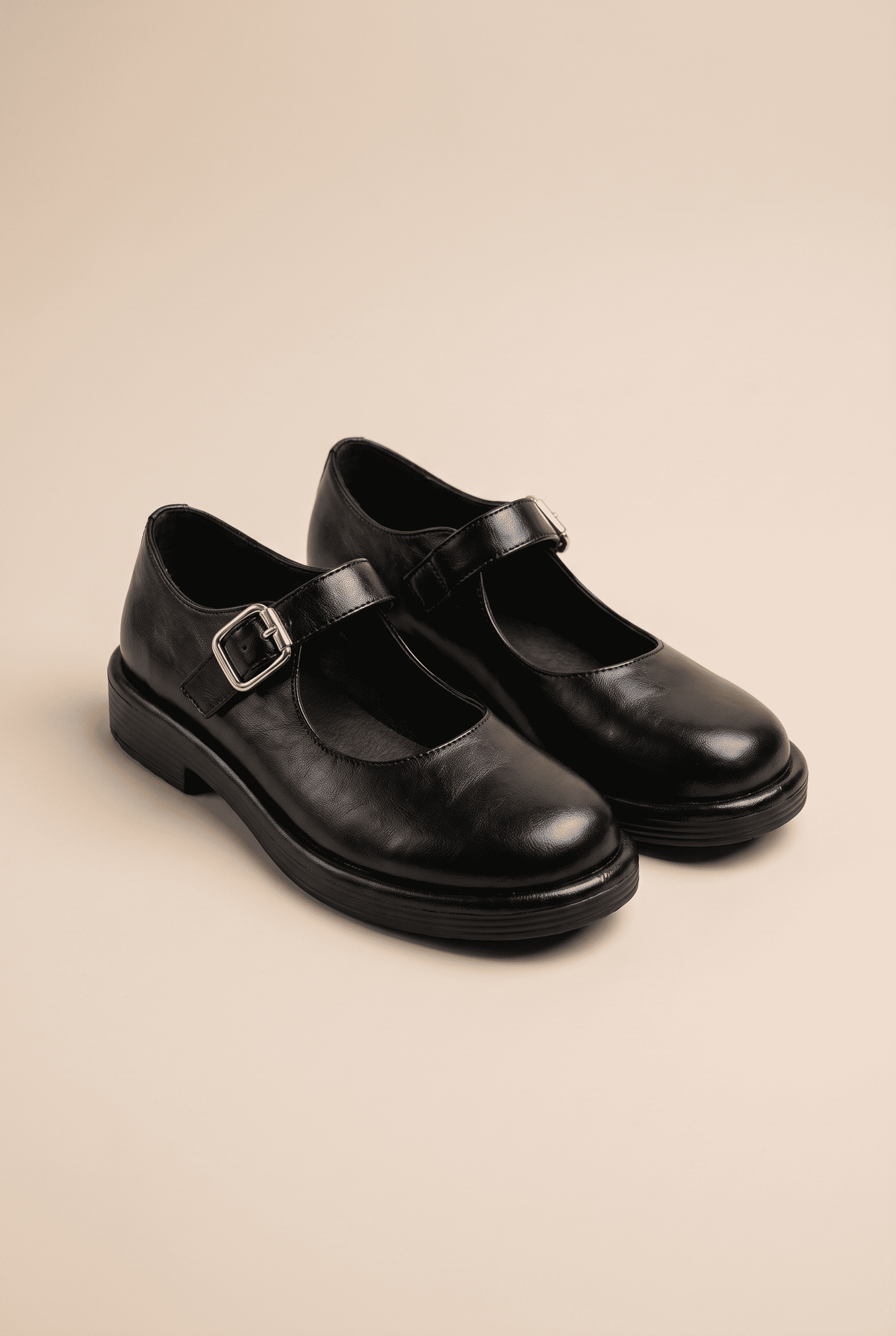 Riccon Talitha Lia Kadın Loafer 0012923 Siyah Rustik