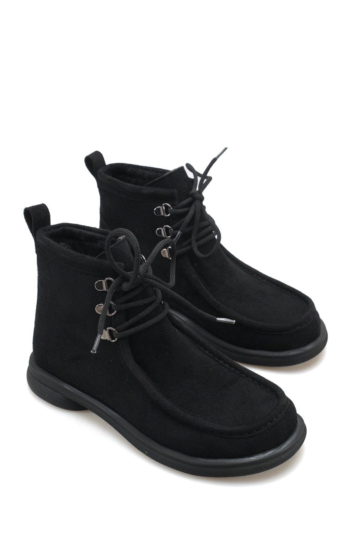 Riccon Talitha Rosa Kadın Bot 00121620 Siyah Süet