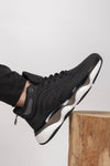 Riccon Tharndaer Erkek Sneaker Bot 0012420 Siyah Siyah - Riccon