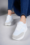 Riccon Thorvuss Kadın Sneaker 00121603 Beyaz Beyaz - Riccon