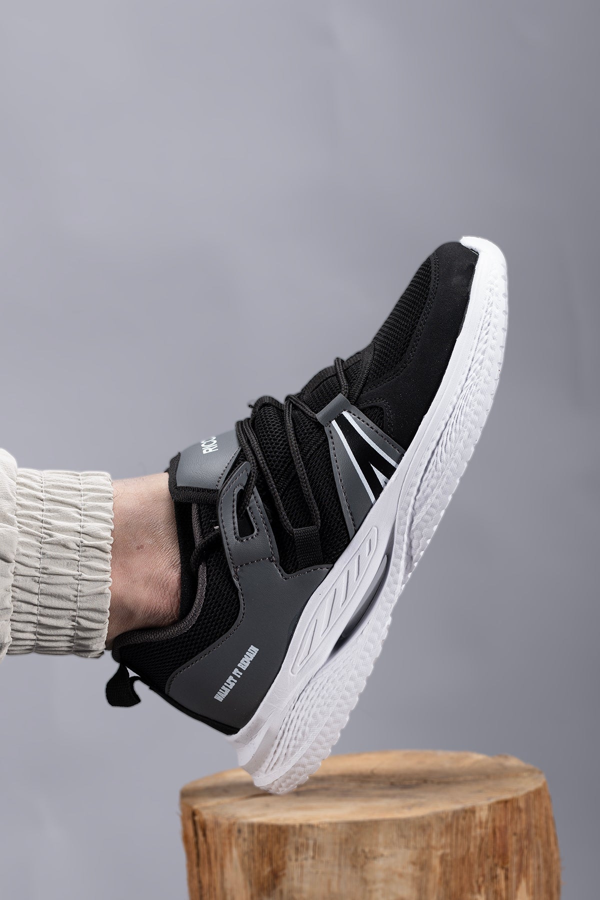Riccon Thulgalir Erkek Sneaker 00121204 Füme Beyaz - Riccon