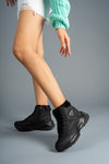 Riccon Unisex Bot 0012123 Siyah Siyah - Riccon