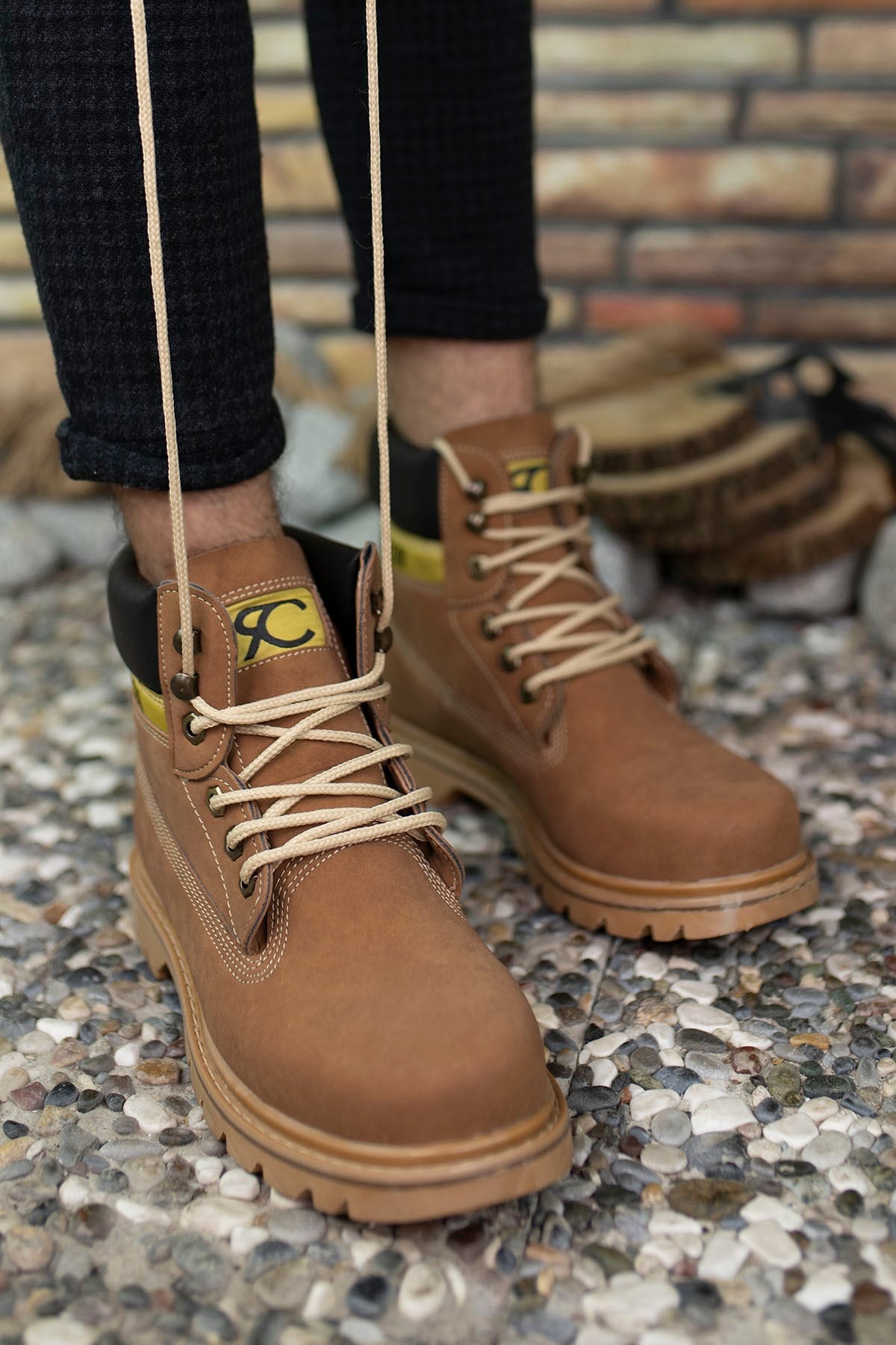 Riccon Unisex Bot 0012923 Nubuk Tarçın - Riccon