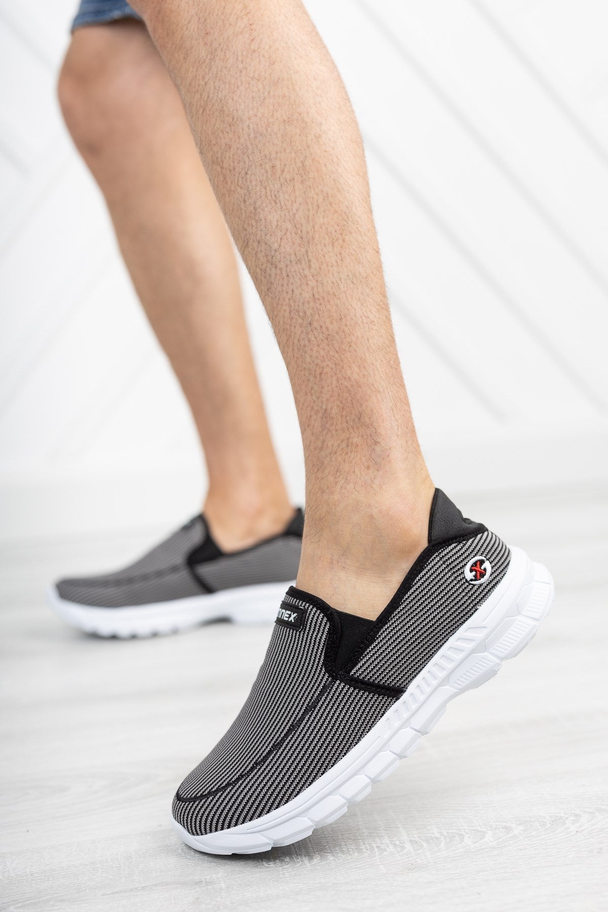 Riccon Unisex Sneaker 001204 Buz Siyah - Riccon