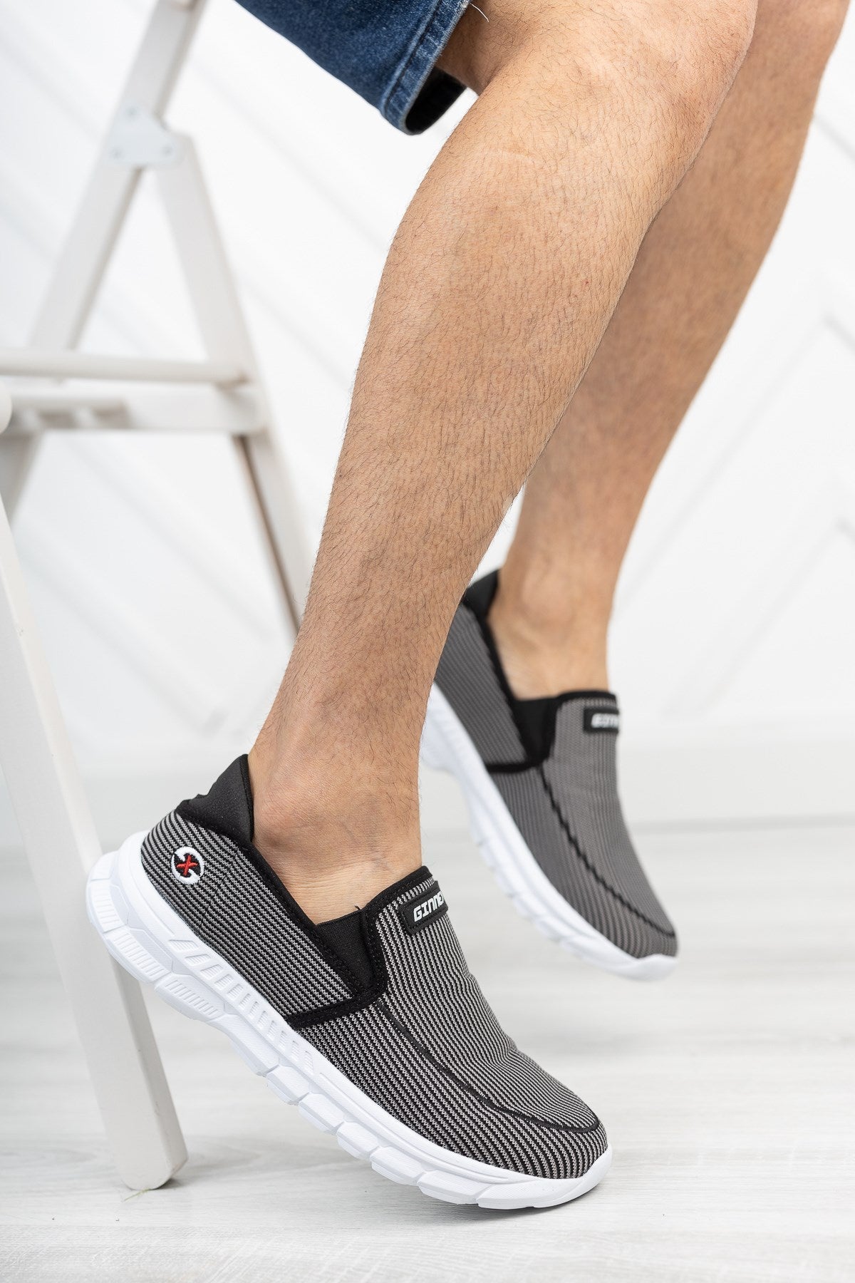 Riccon Unisex Sneaker 001204 Buz Siyah - Riccon