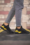 Riccon Unisex Sneaker 00122044 Siyah Sarı - Riccon