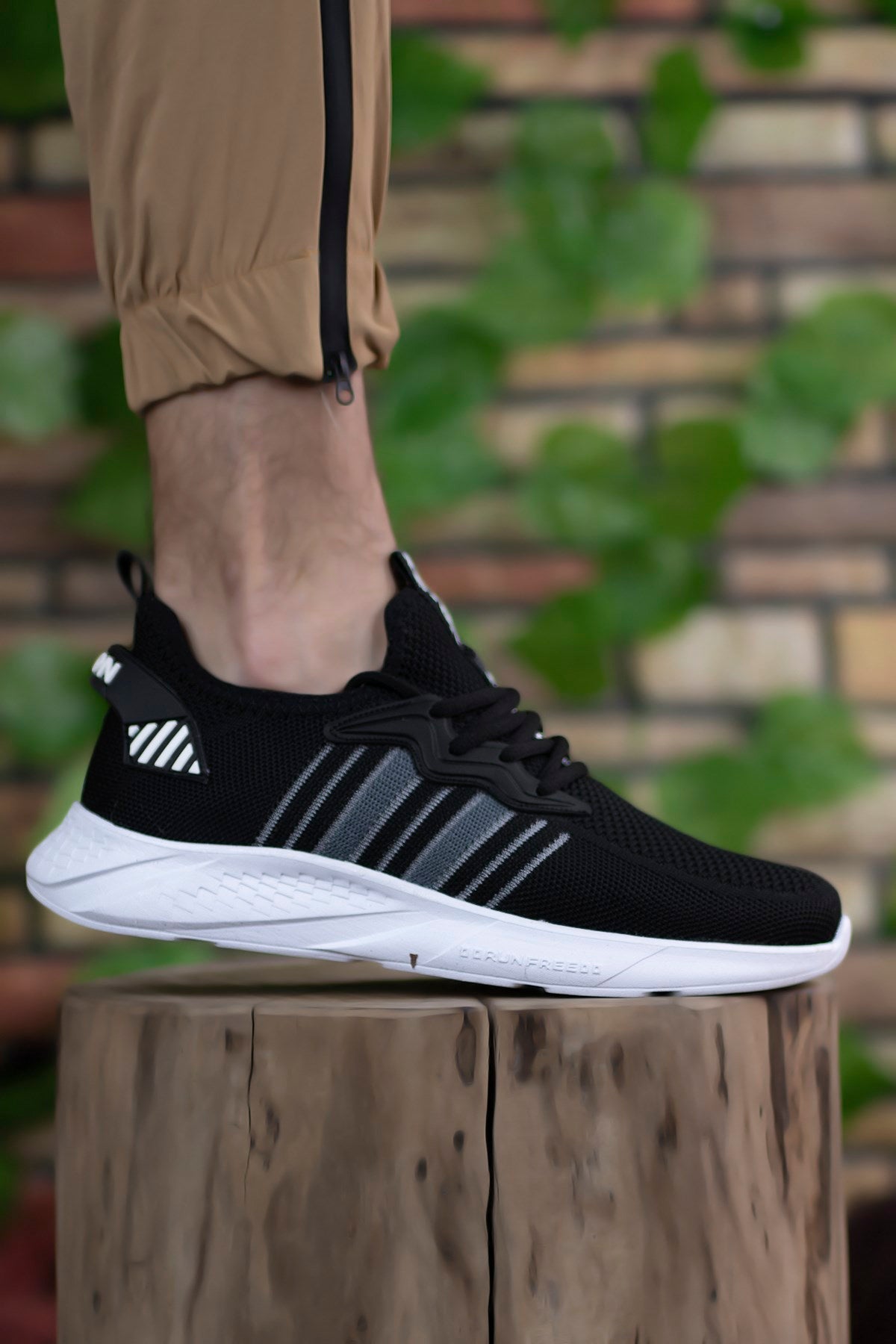 Riccon Unisex Sneaker 0012375 Siyah Beyaz - Riccon