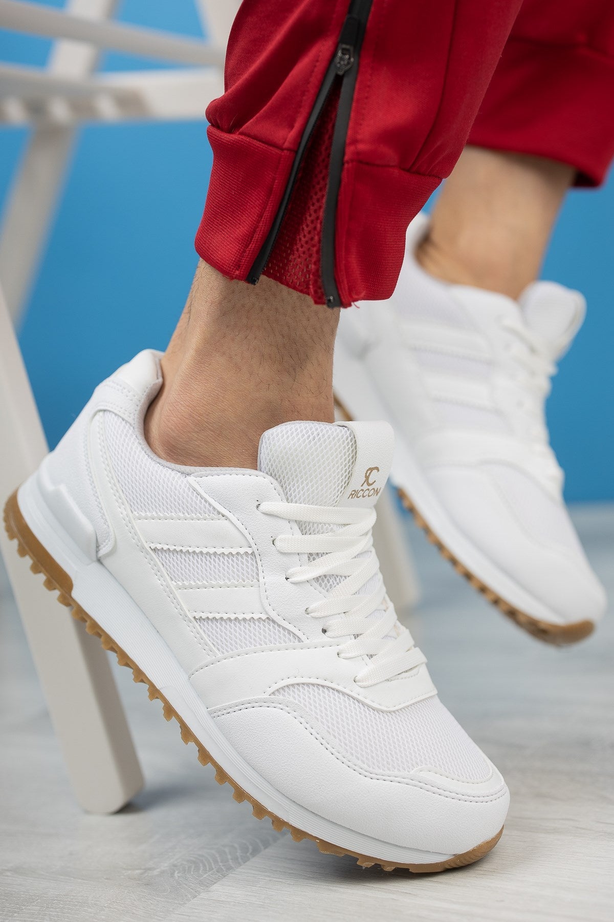 Riccon Unisex Sneaker 0012863 Beyaz - Riccon