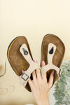 Riccon Unisex Terlik 0012035 Krem Süet - Riccon