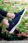 Riccon Unisex Ultra Hafif Sneaker 0012065 Lacivert Beyaz - Riccon