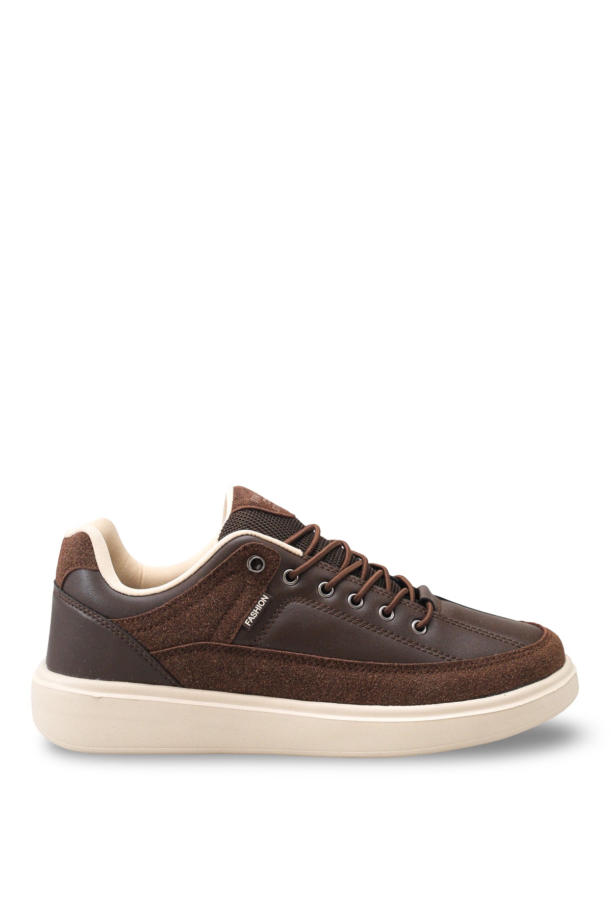 Riccon Vega Aria Erkek Sneaker 0012046 Kahverengi Bej
