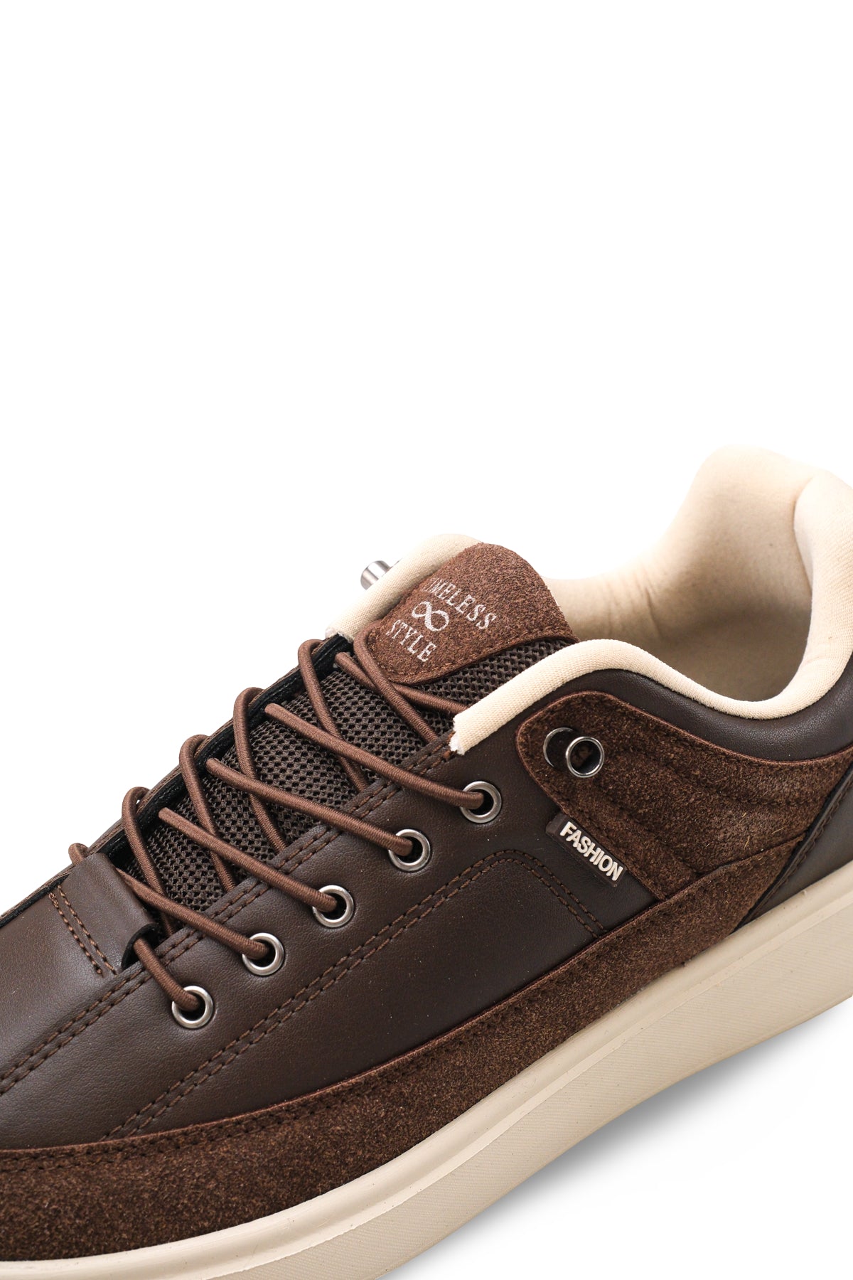 Riccon Vega Aria Erkek Sneaker 0012046 Kahverengi Bej