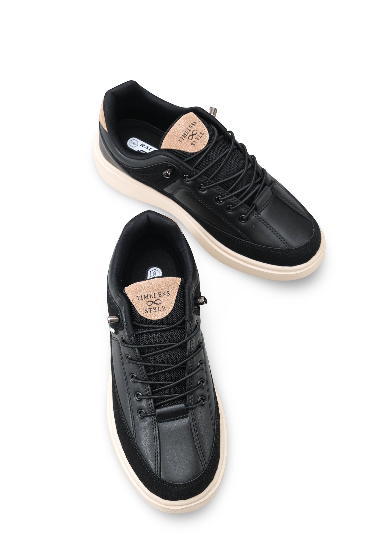 Riccon Vega Aria Erkek Sneaker 0012046 Siyah Bej