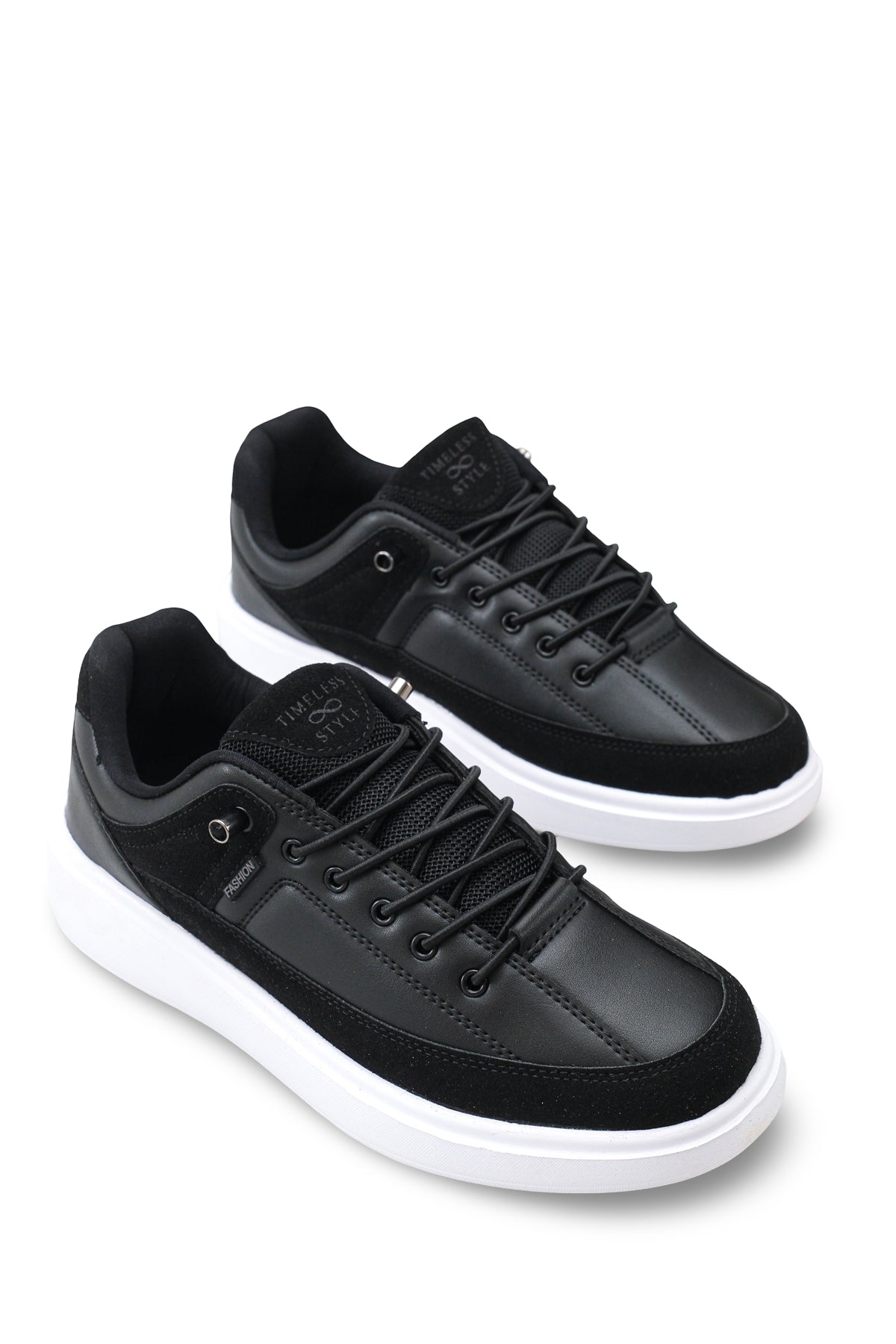 Riccon Vega Aria Erkek Sneaker 0012046 Siyah Beyaz