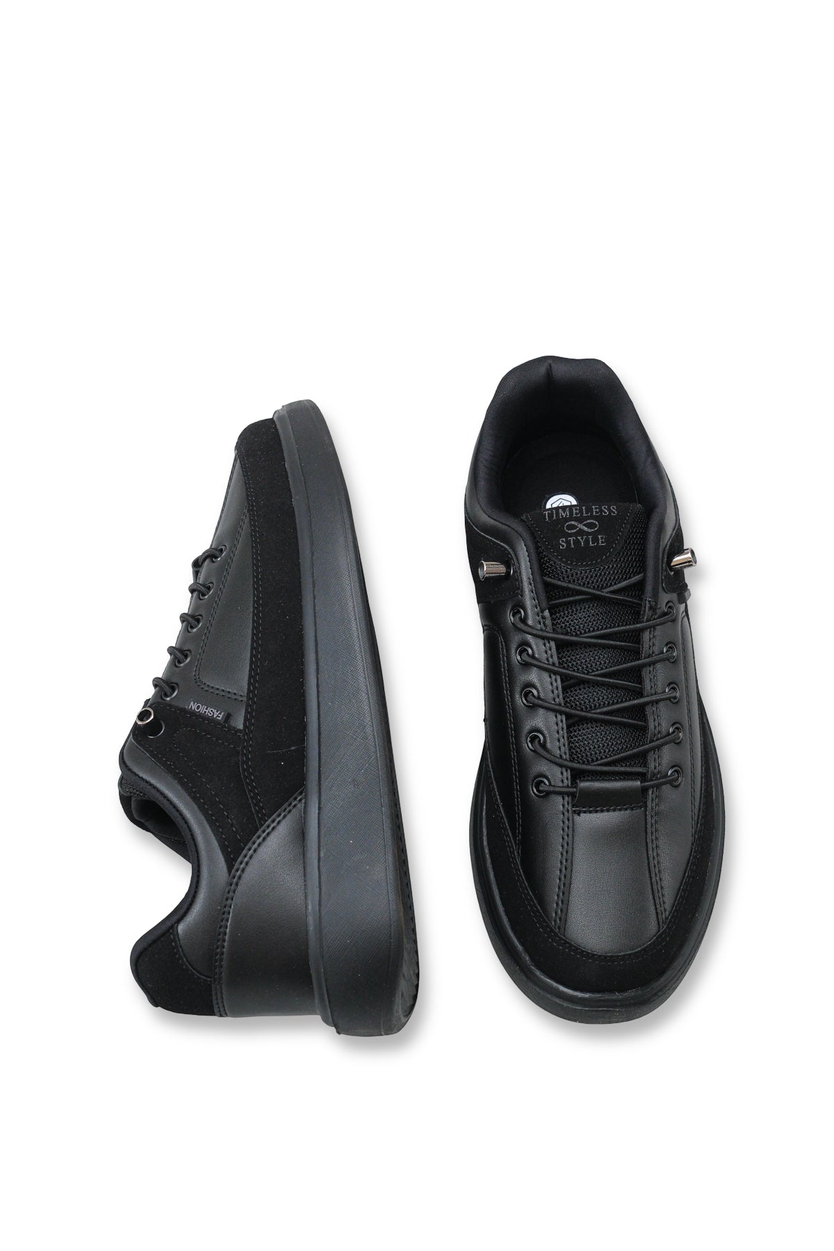 Riccon Vega Aria Erkek Sneaker 0012046 Siyah Siyah