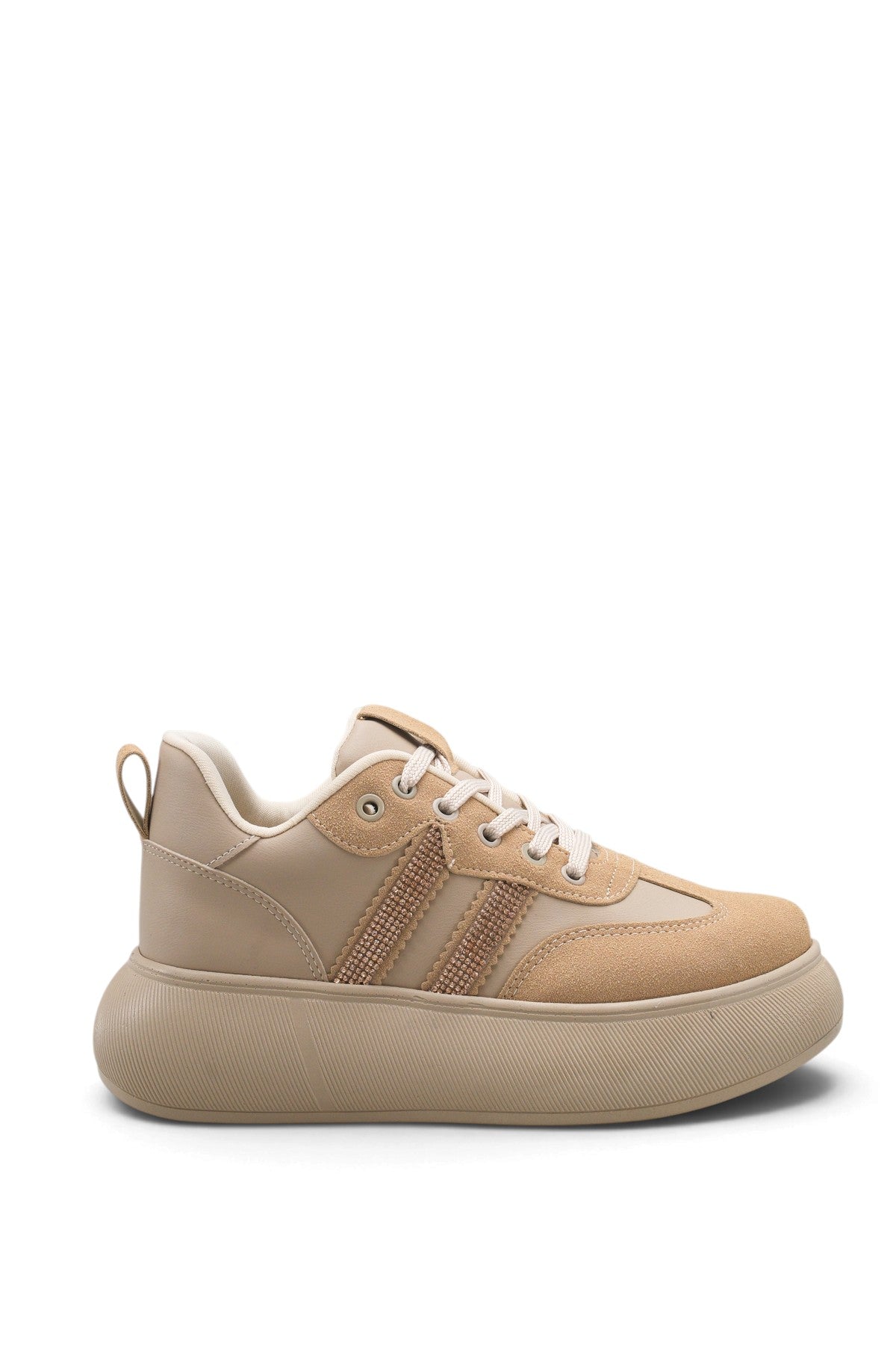 Riccon Vega Fia Kadın Sneaker 0012963 Bej Bej