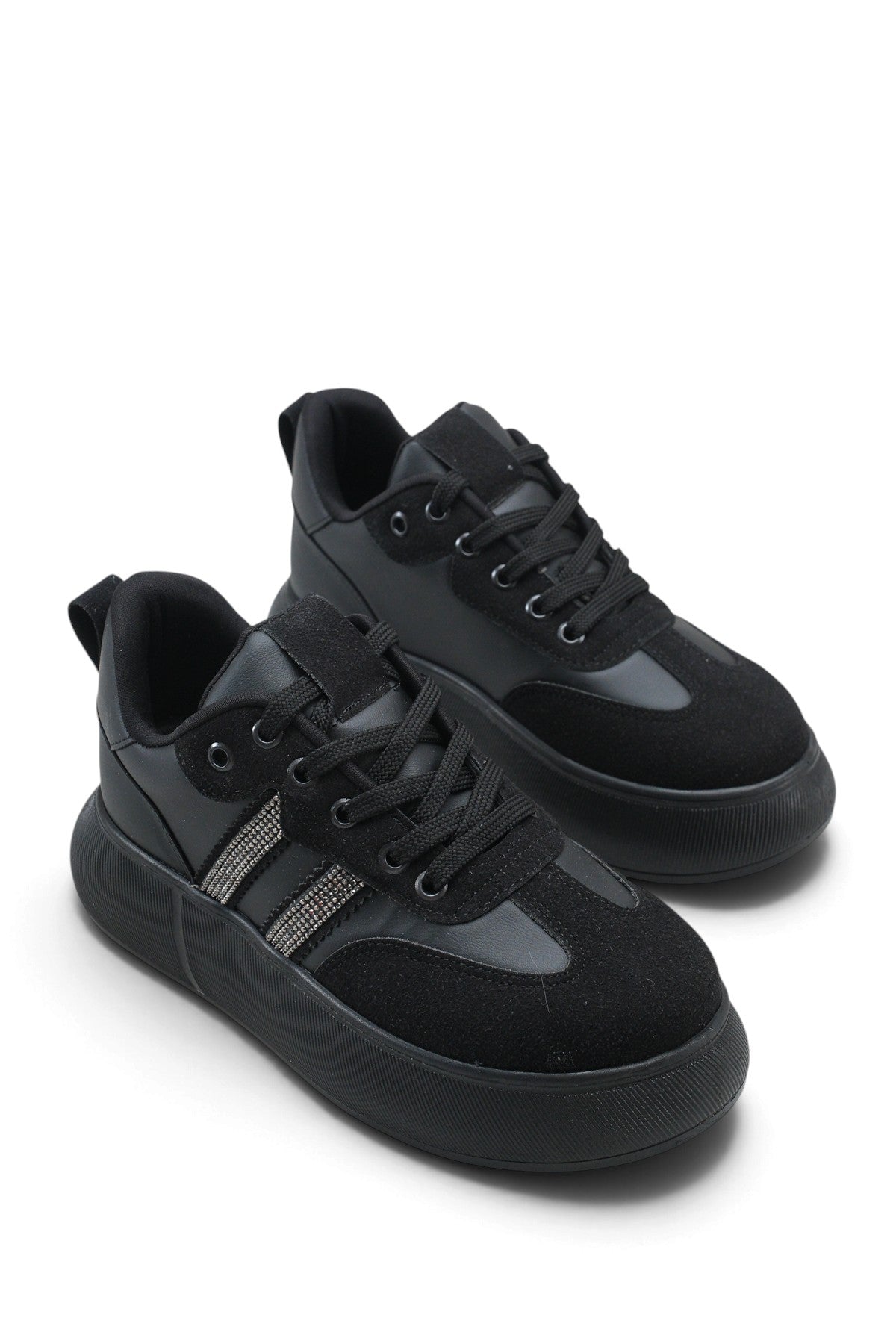 Riccon Vega Fia Kadın Sneaker 0012963 Siyah Siyah