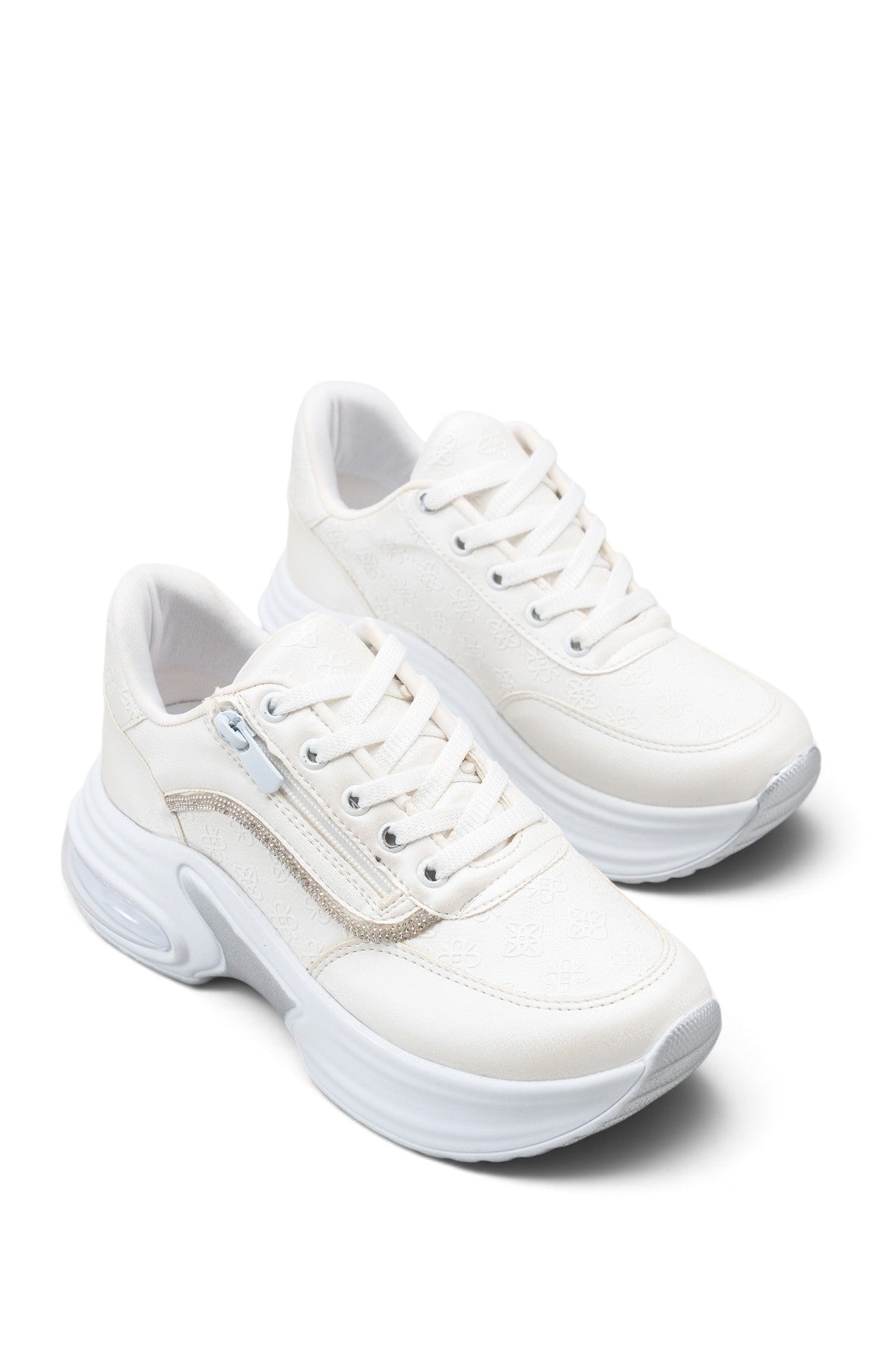 Riccon Vela Pia Kadın Sneaker 00121511 Beyaz Cilt
