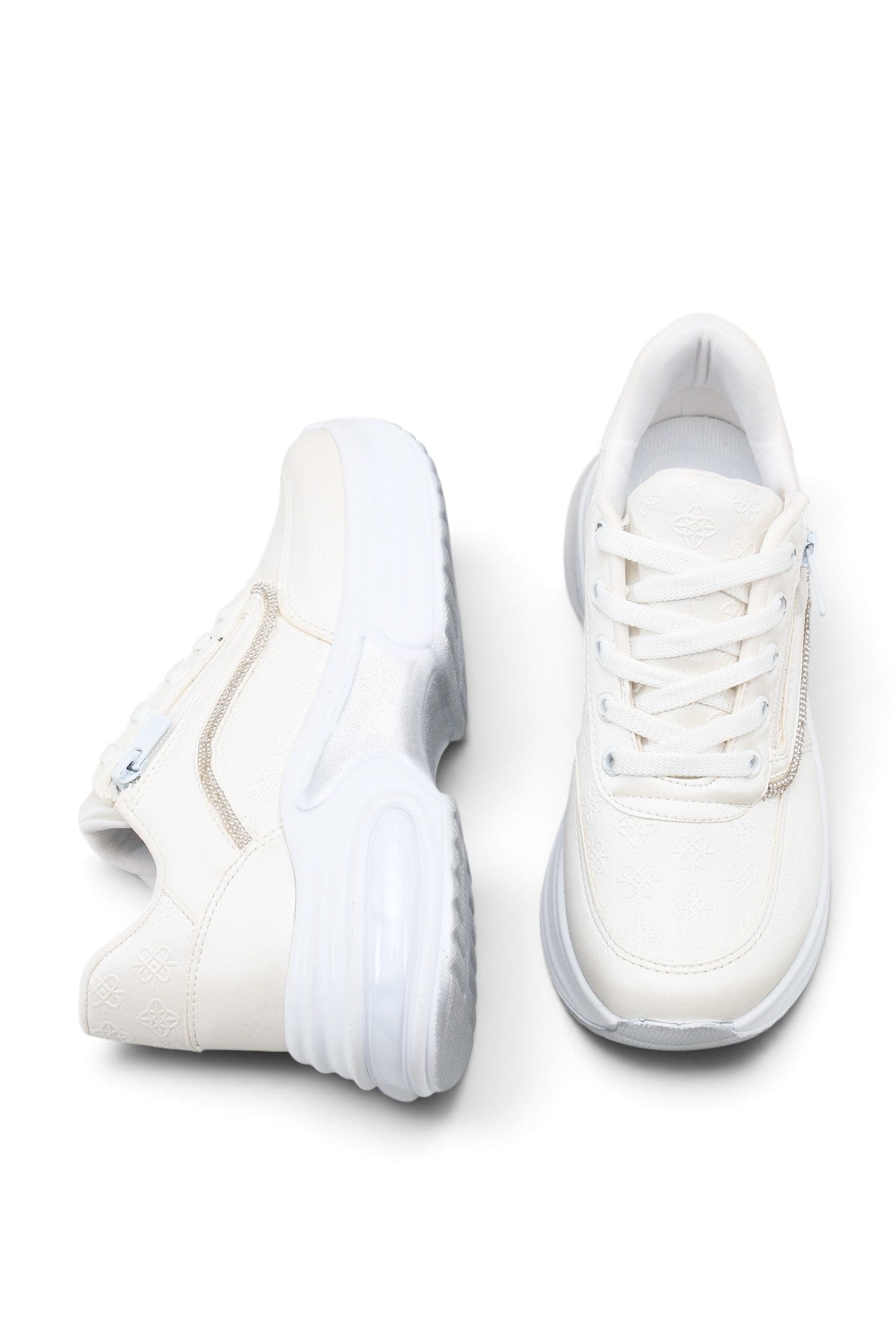 Riccon Vela Pia Kadın Sneaker 00121511 Beyaz Cilt