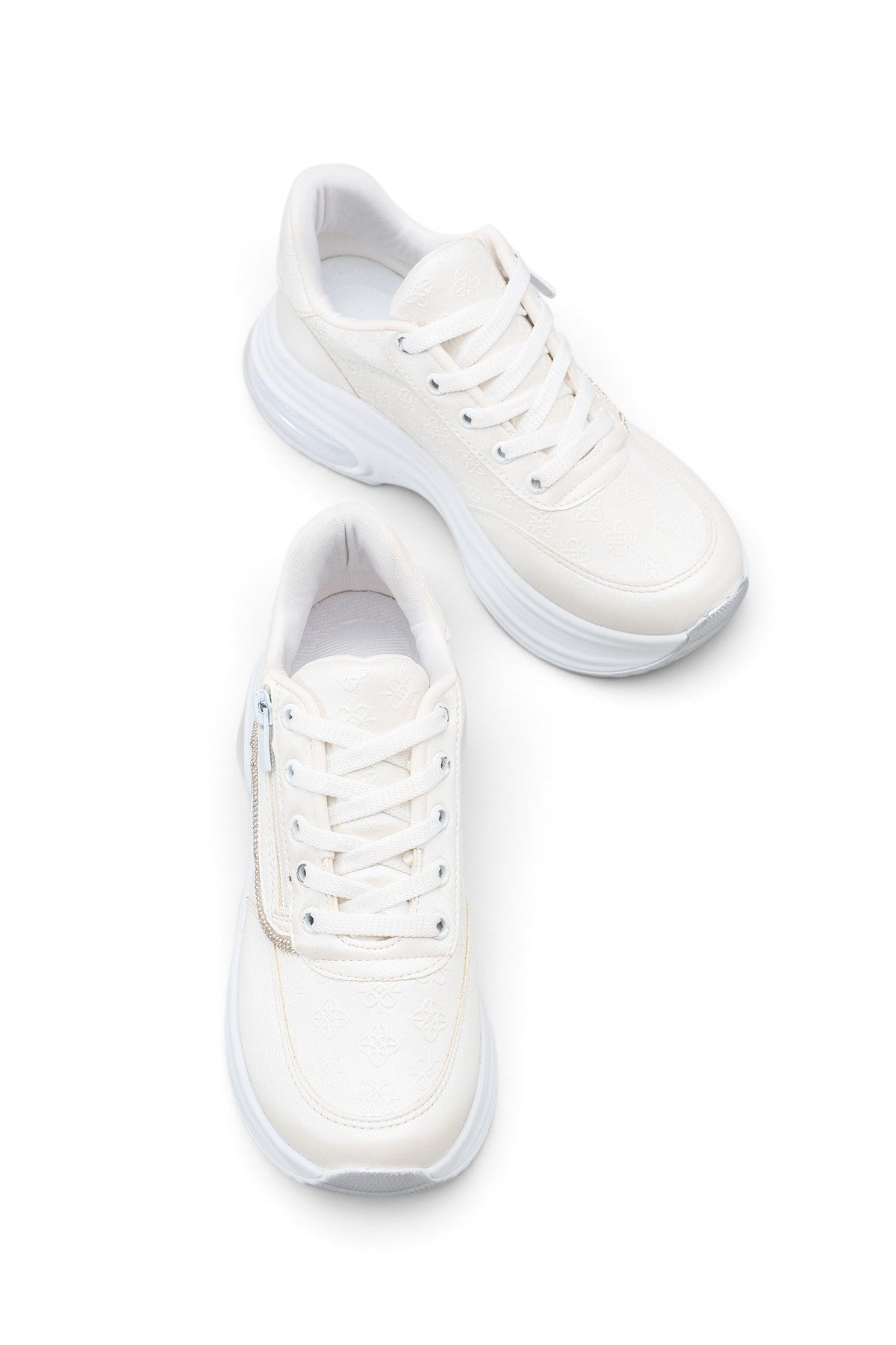 Riccon Vela Pia Kadın Sneaker 00121511 Beyaz Cilt