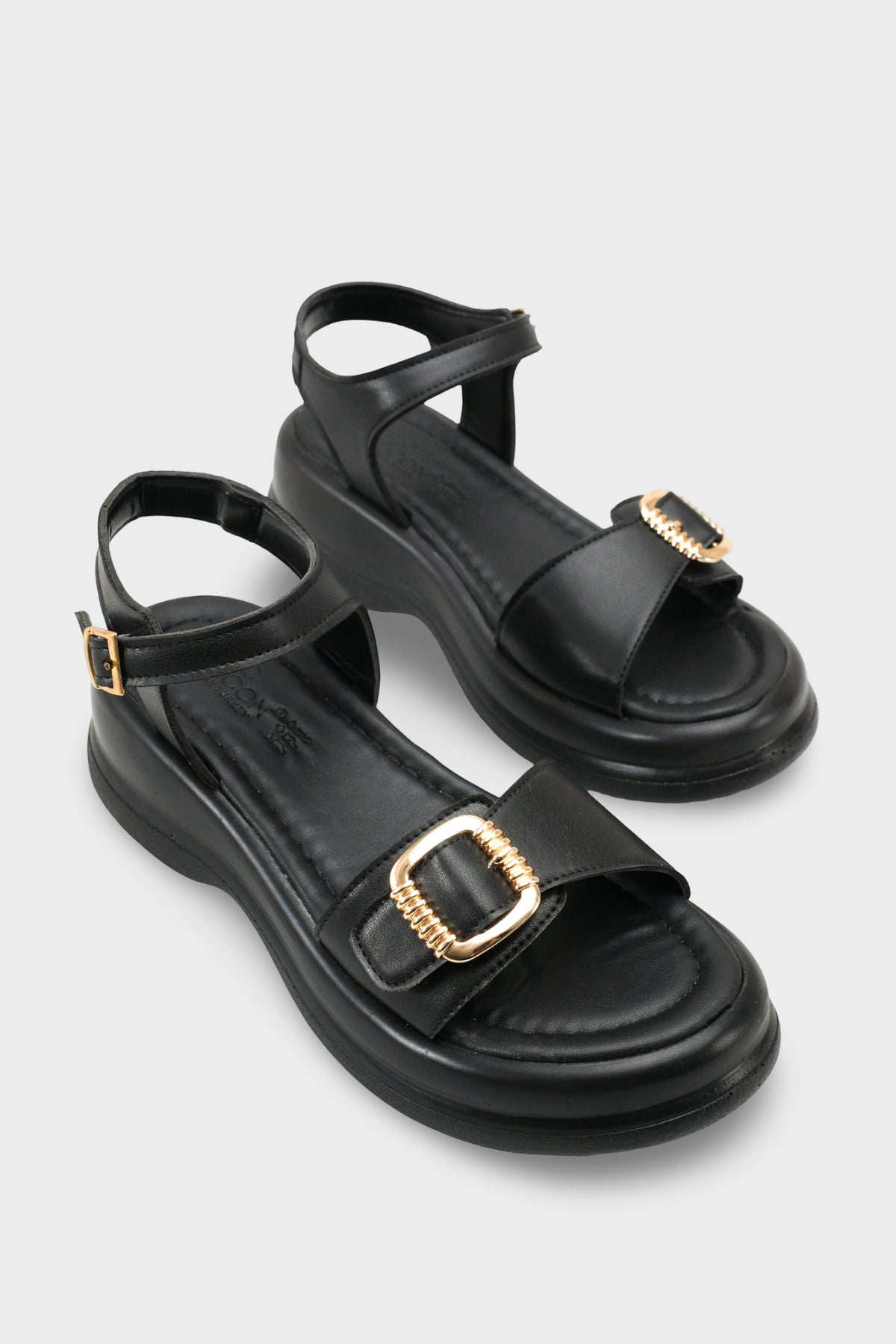 Riccon Kadın Sandalet 00121065 Siyah